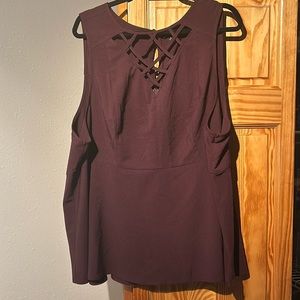 Torrid Plus Size Peplum Top